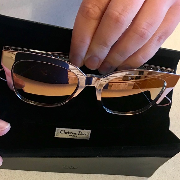 Christian Dior Rose Gold Sunglasses - Picture 5 of 8
